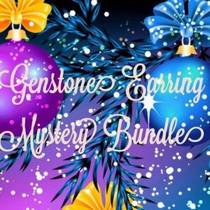 Super Deal!! Gemstone Earring Mystery Reseller Box